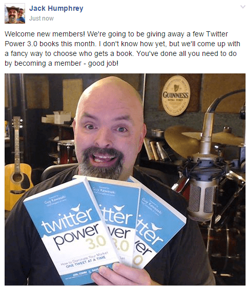 twitter power giveaway
