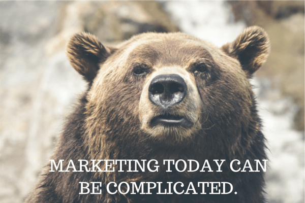Marketing today can be complicated.